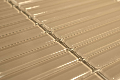 Strip Lady Beige Tostado Brillante 26,8 X 28,8 (Pz.1,65X13,2) - Acuelera ( X PIEZA) - 1era