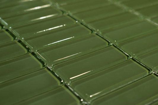 Strip Royal Verde Olivo Brillante 26,6 X 27,8 (Pz.2,2X6,6) - Acuelera ( X PIEZA) - 1era