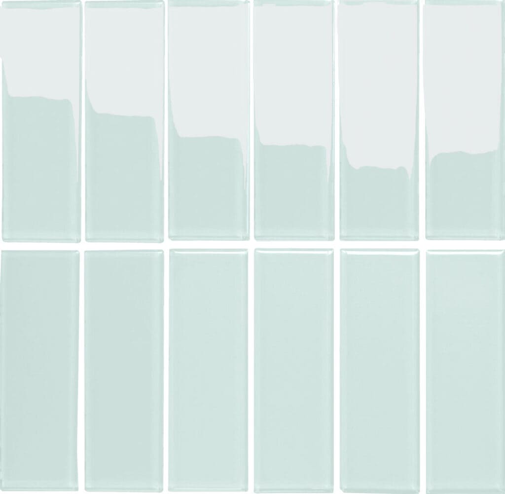 Brick Strip Tayi Blanco Brillante 26,5 X 27,5 (Pz.4,4X13,2) - Acuelera ( X PIEZA) - 1era