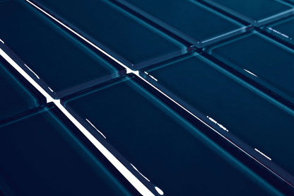 Brick Strip Tayi Ultramar Azul Brillante 26,5 X 27,5 (Pz.4,4X13,2) - Acuelera ( X PIEZA) - 1era