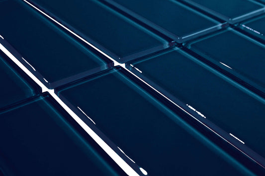 Brick Strip Tayi Ultramar Azul Brillante 26,5 X 27,5 (Pz.4,4X13,2) - Acuelera ( X PIEZA) - 1era