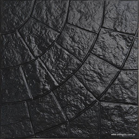 A. Circular 16 Loaves - Black - Rustic - 1st (m2) 