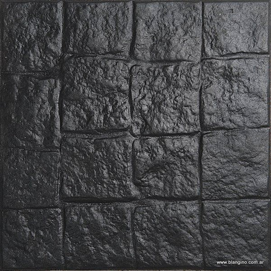 A. Straight 16 Pans - Black - Rustic - 1st (m2) 