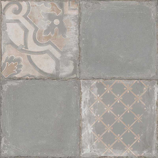 Calcareo Deco Gris - 45x45 - Ceramica - Cerro Negro - 1era (m2)