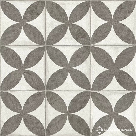 Flower Black - 45.3x45.3 - Ceramica - San Lorenzo - 1era (m2)