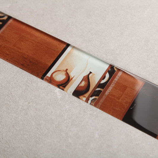 Guarda Friso Urbano Pueblo Brillante 4,95 X 29,7 - Acuelera ( X PIEZA) - 1era