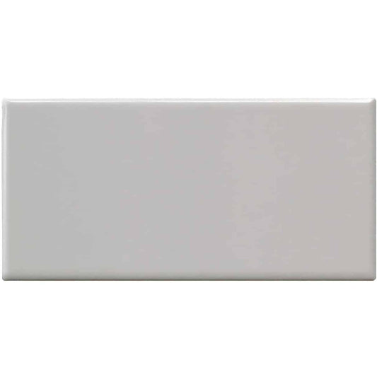 Subway Liso Gris Claro Brillante 7,5 X 15 - Acuelera ( X M2) - 1era