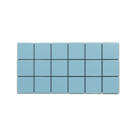 Palermo Liso Celeste Mate - 1era