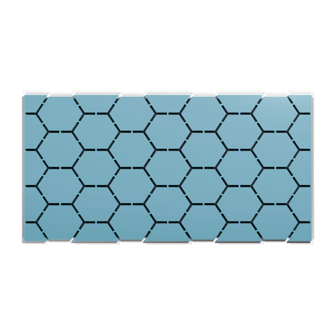 Panal Celeste Mate - 1era