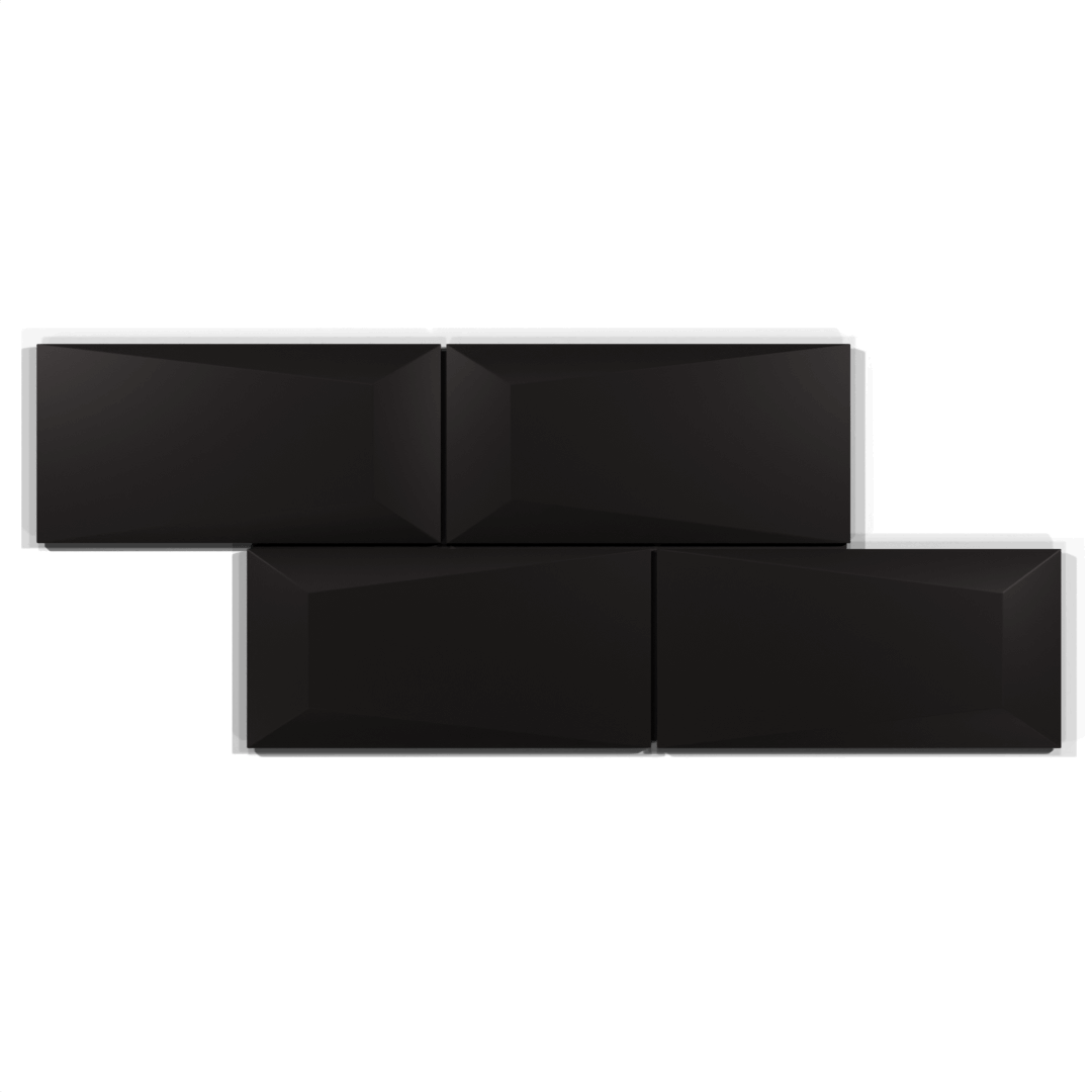 Subway Mini Bisel Punta Negro - 1era