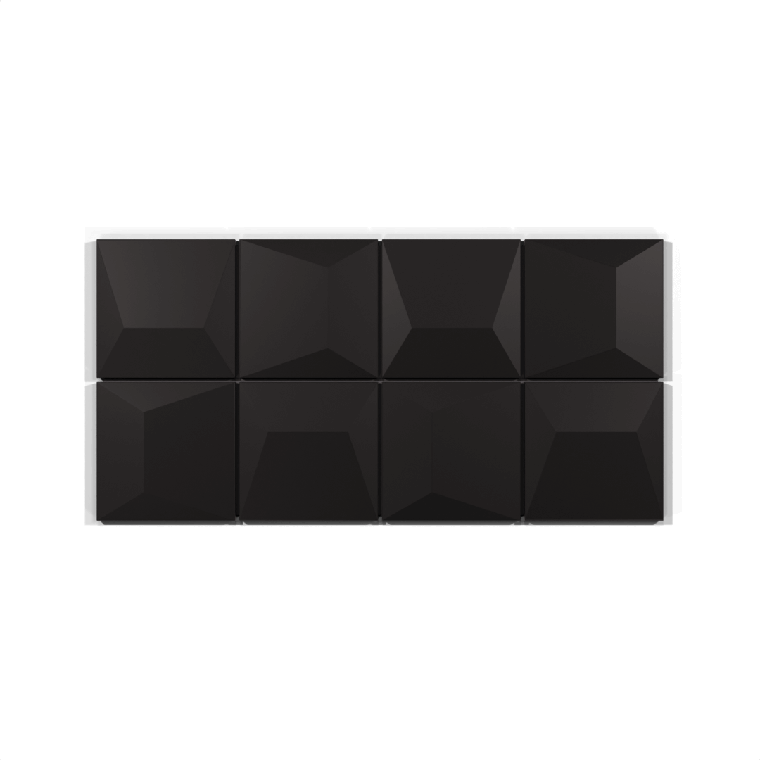 Verona Bisel Recto Negro - 1era