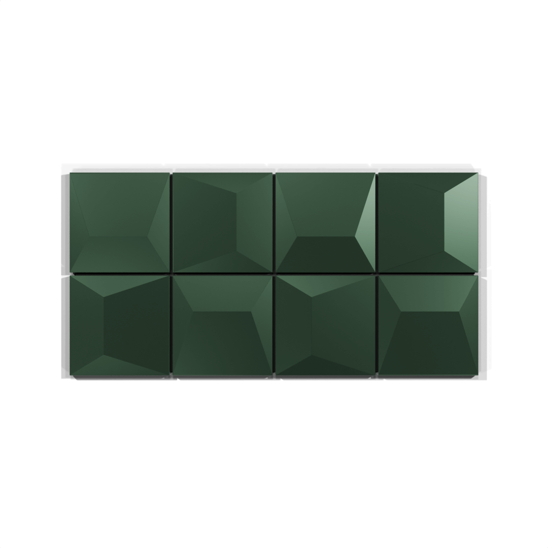 Verona Bisel Recto Verde Ingles - 1era