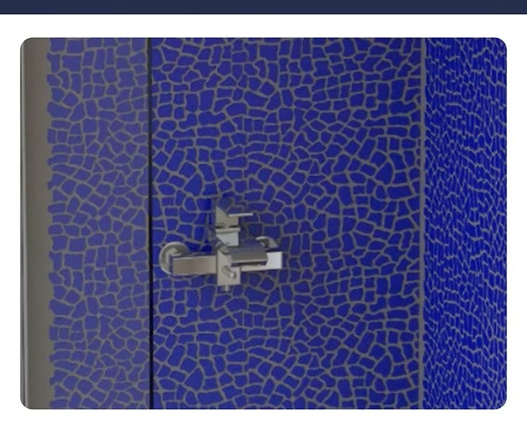 Venecita Stone Azul Oscuro x m2