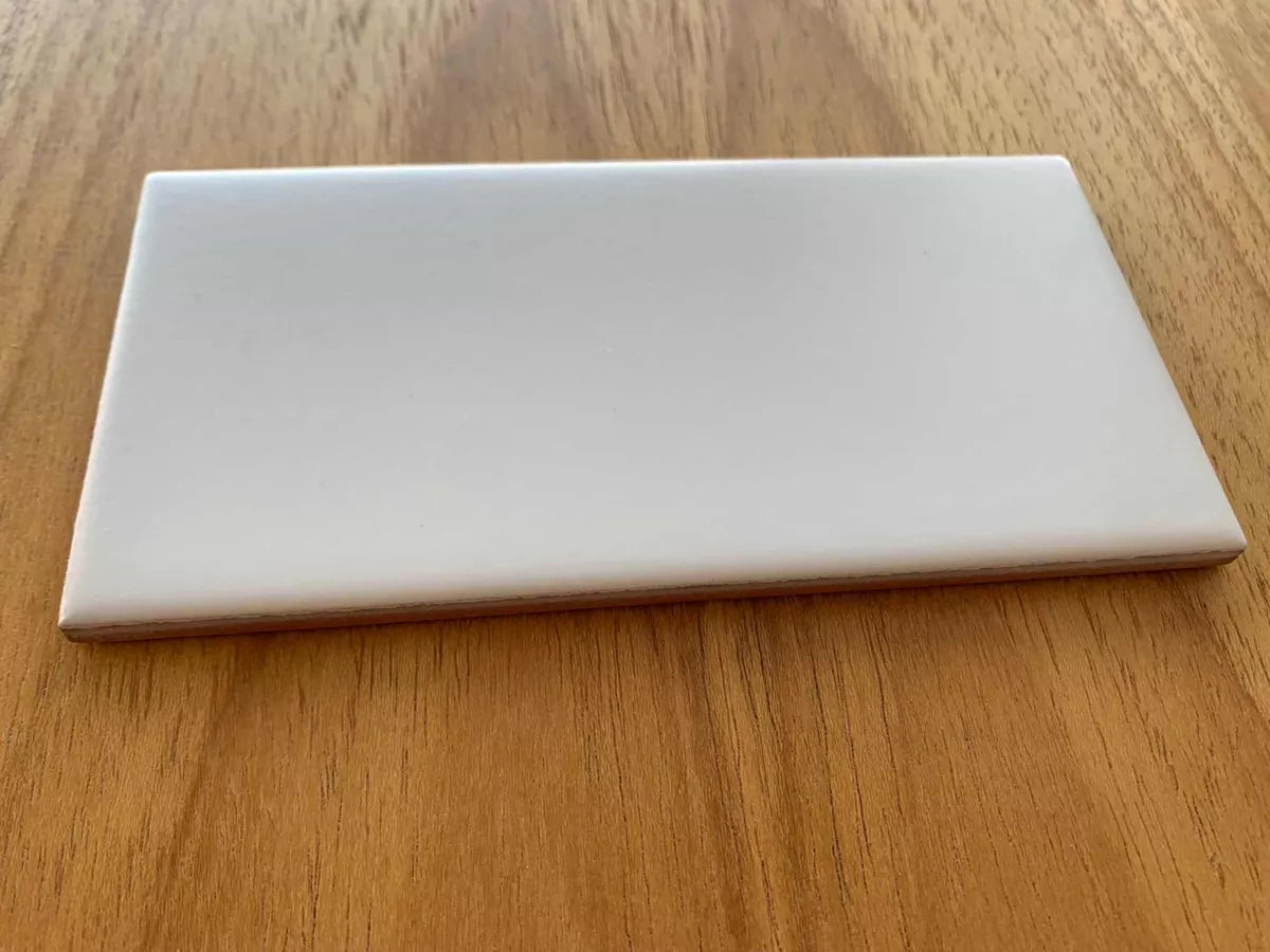 Subway Liso Blanco Mate / Satinado 7,5 X 15 - Acuelera ( X M2) - 1era