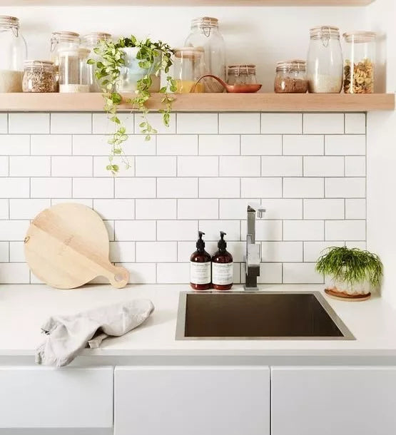 Subway Liso Blanco Mate / Satinado 7,5 X 15 - Acuelera ( X M2) - 1era