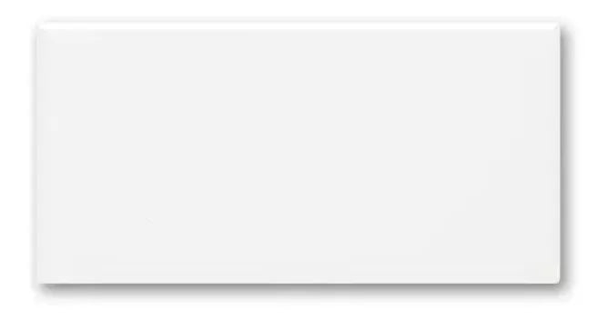 Subway Liso Blanco Mate / Satinado 7,5 X 15 - Acuelera ( X M2) - 1era