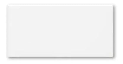 Subway Liso Blanco Mate / Satinado 7,5 X 15 - Acuelera ( X M2) - 1era