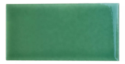 Subway Destonalizado Liso Verde Ingles Brillante 7,5 X 15 - Acuelera ( X M2) - 1era