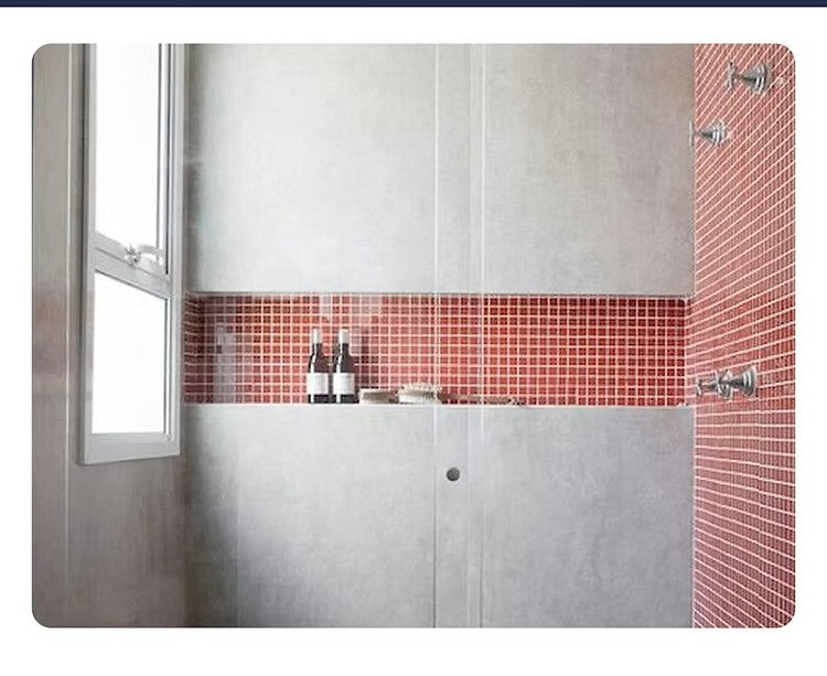 Venecita Clasica Rojo x m2