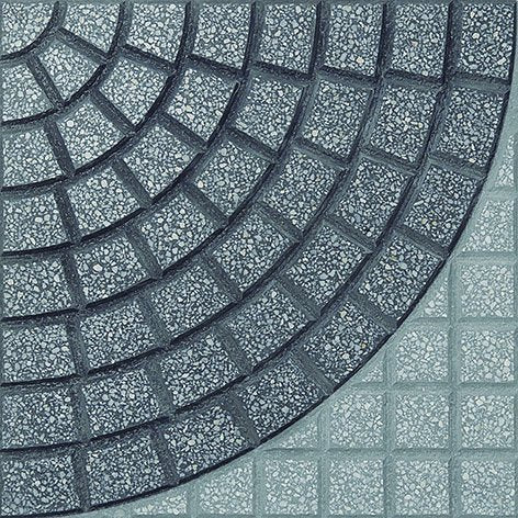 Copacabana - Polished Center (Bardiglio Grey) - Grain Tile - 1st (m2) 