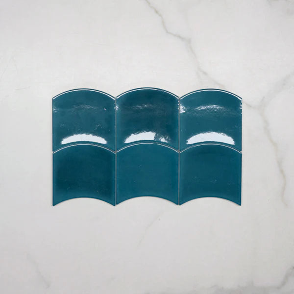 Curve Azulejo Capri Brillante 10 X 12 - Acuelera ( X CAJA de 0,29 m2) - 1era