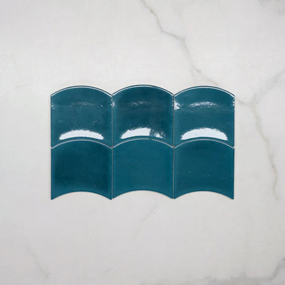 Curve Azulejo Capri Brillante 10 X 12 - Acuelera ( X CAJA de 0,29 m2) - 1era