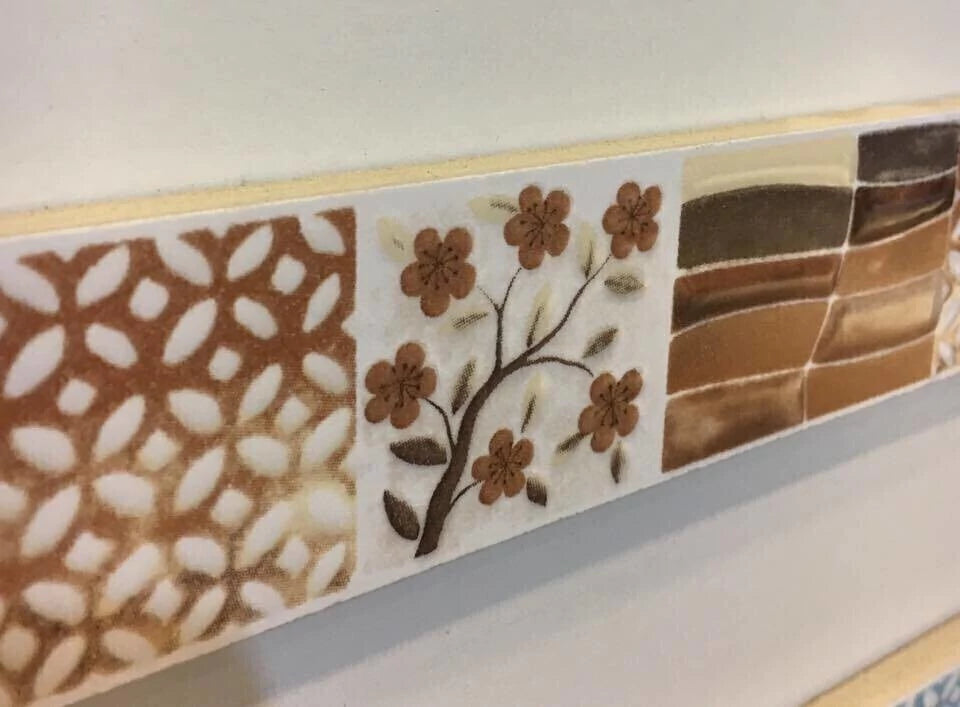 Guarda Flow Beige Brillante 4,5 X 45 - Acuelera ( X PIEZA) - 1era