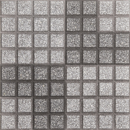 Double L Gray Bardiglio 64 Panes - Granulated Tile - 1st (m2) 