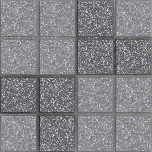 Double L Gray Bardiglio 16 Panes - Granulated Tile - 1st (m2) 
