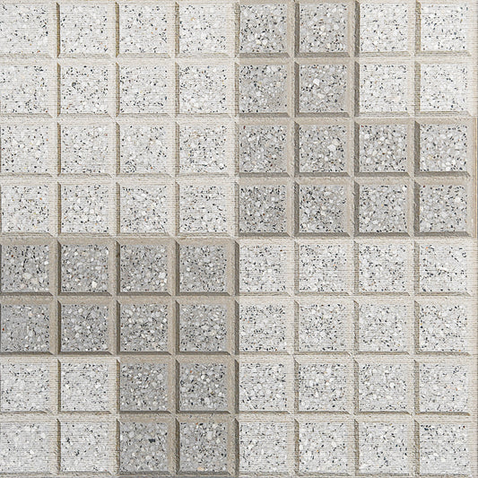 Double L Light Gray 64 Panes - Granulated Tile - 1st (m2) 
