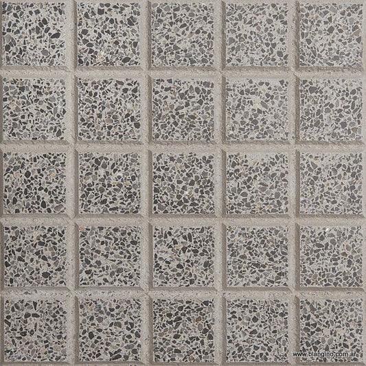 Straight Paving Stone 25 Pans - Lead Gray - Granitic - 1st (m2) 