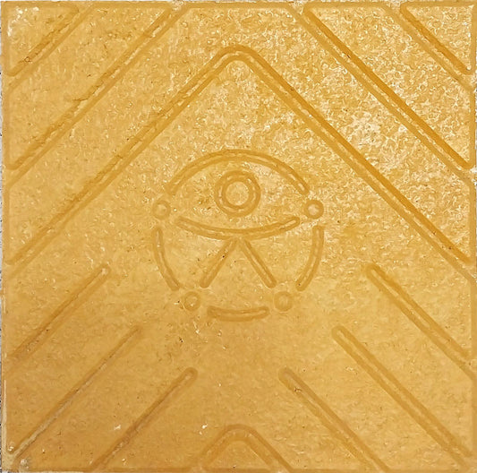 Rampa 40x40 Amarilla con Logo Accesibilidad Universal - Accesibilidad - 1era (m2)