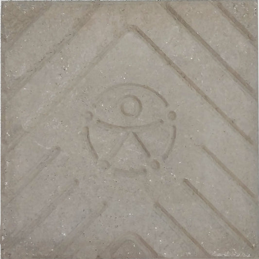 Rampa 40x40 Gris conLogo Accesibilidad Universal - Accesibilidad - 1era (m2)