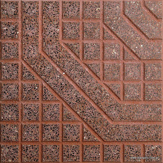 Fantasia Octogonal - Rojo Dragon - Granitica - 1era (m2)